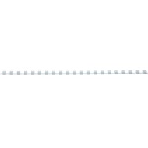 Produktbild für Plastikbinderücken Peach PB406-01, weiß, für A4