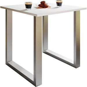 Produktbild für Esstisch VCM Xona U, 916840, weiß