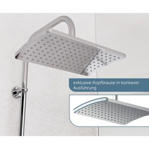 Produktbild für Duschsystem Schütte Mallorca, verchromt