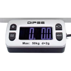 Produktbild für Digitalwaage Dipse Parcel Mini 50, Tara-Funktion, Teilung 2 g