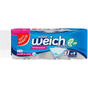 Toilettenpapier Gut&Günstig sooo weich Klassik