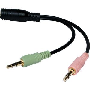 Produktbild für Audiokabel LogiLink CA0020, 0,15m