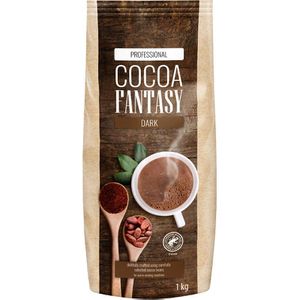 Kakao Jacobs Cocoa Fantasy Dark Trinkschokolade, Pulver
