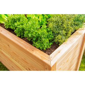 Produktbild für Hochbeet Westmann Klassik 130, aus Lärchenholz