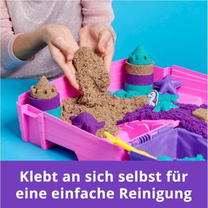 Produktbild für Kinetischer-Sand Kinetic-Sand Meerjungfrauen Koffer, 3 Farben