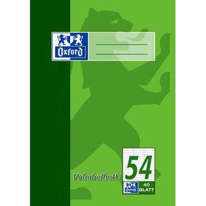 Produktbild für Vokabelheft Oxford 100050390, A5