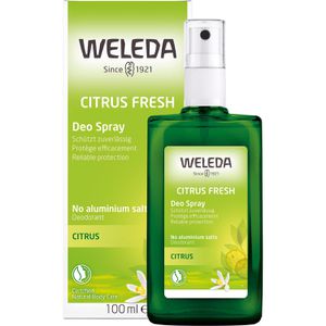 Deodorant Weleda Bio Citrus Fresh, Naturkosmetik, Zerstäuber