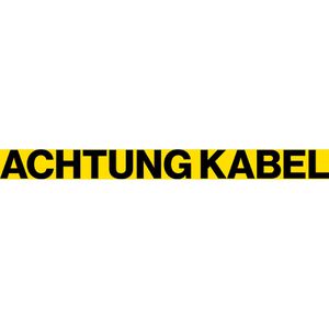 Produktbild für Trassenwarnband Kelmaplast Achtung Kabel