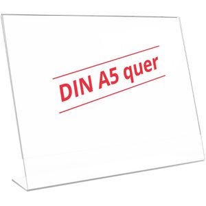 Tischaufsteller Böttcher-AG A5 quer