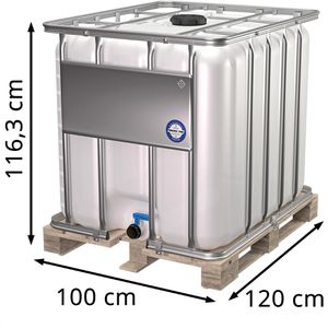 Produktbild für IBC-Container Werit 1000 Liter