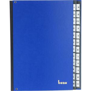 Produktbild für Pultordner bene 75116BL, A4, A-Z