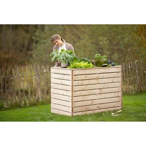 Produktbild für Hochbeet Westmann Asket L, aus Fichtenholz
