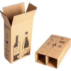 Produktbild für Flaschenkarton Smartboxpro Weinkarton, 10 Stück
