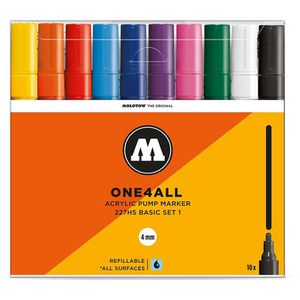Acrylstifte Molotow One4All 227HS, Basic-Set 1