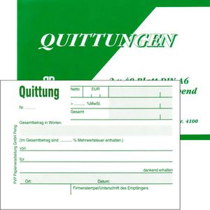 Quittungsblock