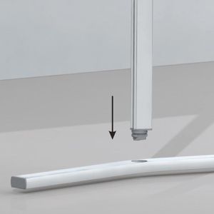 Produktbild für Moderationstafel Franken PRO MT800312, mit Standfüßen