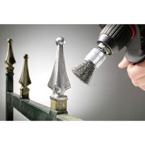 Produktbild für Drahtbürste kwb 597530, gewellt, 4-teiliges Set