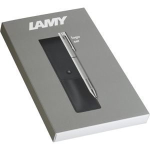 Produktbild für Schreibset Lamy logo twin pen brushed 606