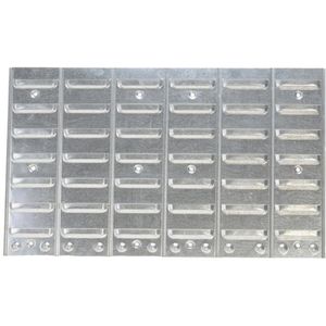 Werkzeugwand Hünersdorff 375000, silber, aus Metall