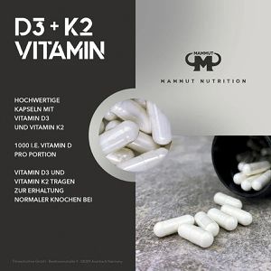 Produktbild für Vitamin-D Mammut 90 Kapseln