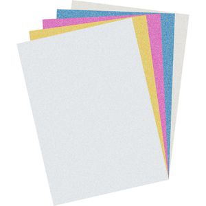 Produktbild für Fotokarton Folia Glitterkarton grob 50 x 70 cm