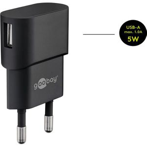 Produktbild für USB-Ladegerät Goobay 44947, 5 Watt