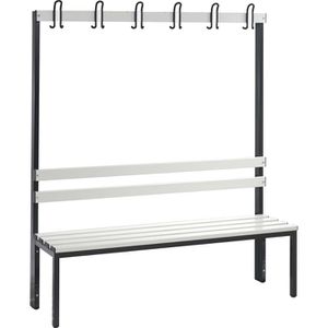 Umkleidebank CP-Möbel 8051-100, Sitzfläche Kunststoff, 150 cm