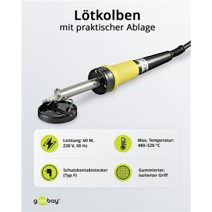 Produktbild für Lötkolben Goobay 51206