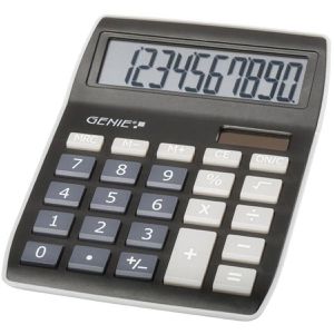 Taschenrechner Genie 840 BK, schwarz