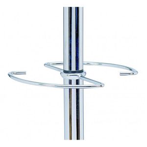 Produktbild für Garderobenständer Alba Chromy, PMCLAS, silber