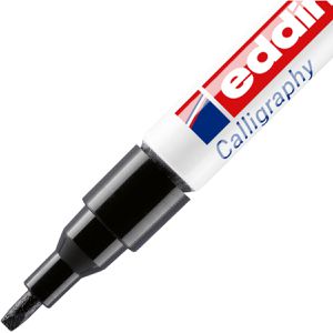 Produktbild für Lackmarker Edding 753, wasserfest &amp; permanent, schwarz