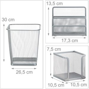 Produktbild für Schreibtischset Relaxdays 10022499-55
