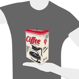 Produktbild für Kaffeedose Nostalgic-Art Strong Coffee, aus Metall