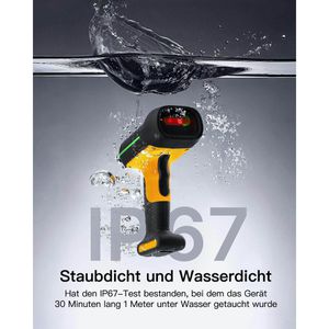 Produktbild für Barcode-Scanner Inateck BCST-75S_black, kabellos