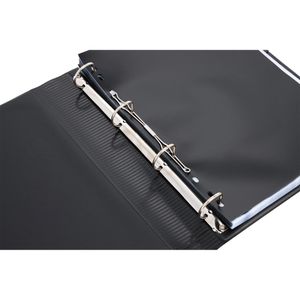 Produktbild für Visitenkartenmappe Durable 240901 Visifix Centium, schwarz, A4