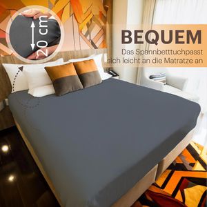 Produktbild für Spannbettlaken NatureMark Jersey, 70 x 140 cm