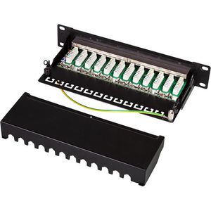 Produktbild für Patchpanel LogiLink NP0052B, Cat 6A