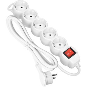 Produktbild für Steckdosenleiste Virone mit 5m Kabel