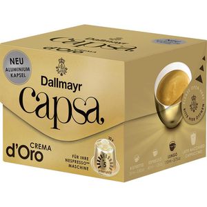Produktbild für Kaffeekapseln Dallmayr Capsa Crema d' Oro