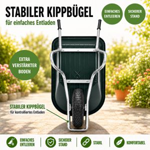 Produktbild für Schubkarre Trutzholm 41362, Tragkraft 250 kg