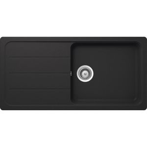 Produktbild für Spülbecken SCHOCK Formhaus D-100L, Einzelbecken, onyx