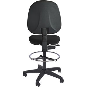 Produktbild für Arbeitsstuhl Topsit Industry, IND191, schwarz