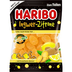 Fruchtgummis Haribo Ingwer-Zitrone