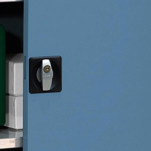 Produktbild für Werkzeugschrank Mauser MKSTS12/6/19, Metall, anthrazit / blau