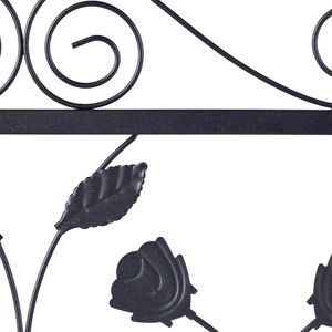 Produktbild für Rasenkante Relaxdays 10028980B, schwarz, UV-beständig