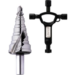 Produktbild für Stufenbohrer EXACT Elektro-Kit, 70606, HSS-Stahl