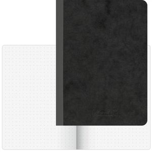 Notizbuch Brunnen FACT!plus, 104367390, schwarz, A6