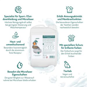 Produktbild für Waschmittel HAKA Funktionstextilien ohne Aluminium