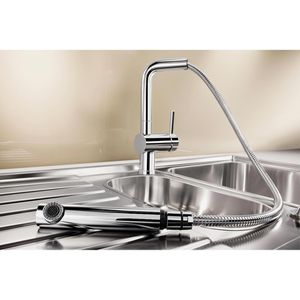 Produktbild für Küchenarmatur BLANCO LINUS-S, chrom