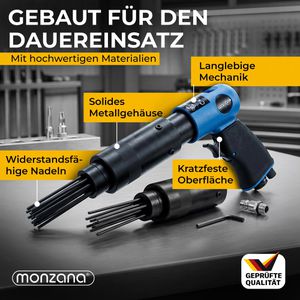 Produktbild für Nadelentroster Monzana 102751, Druckluft